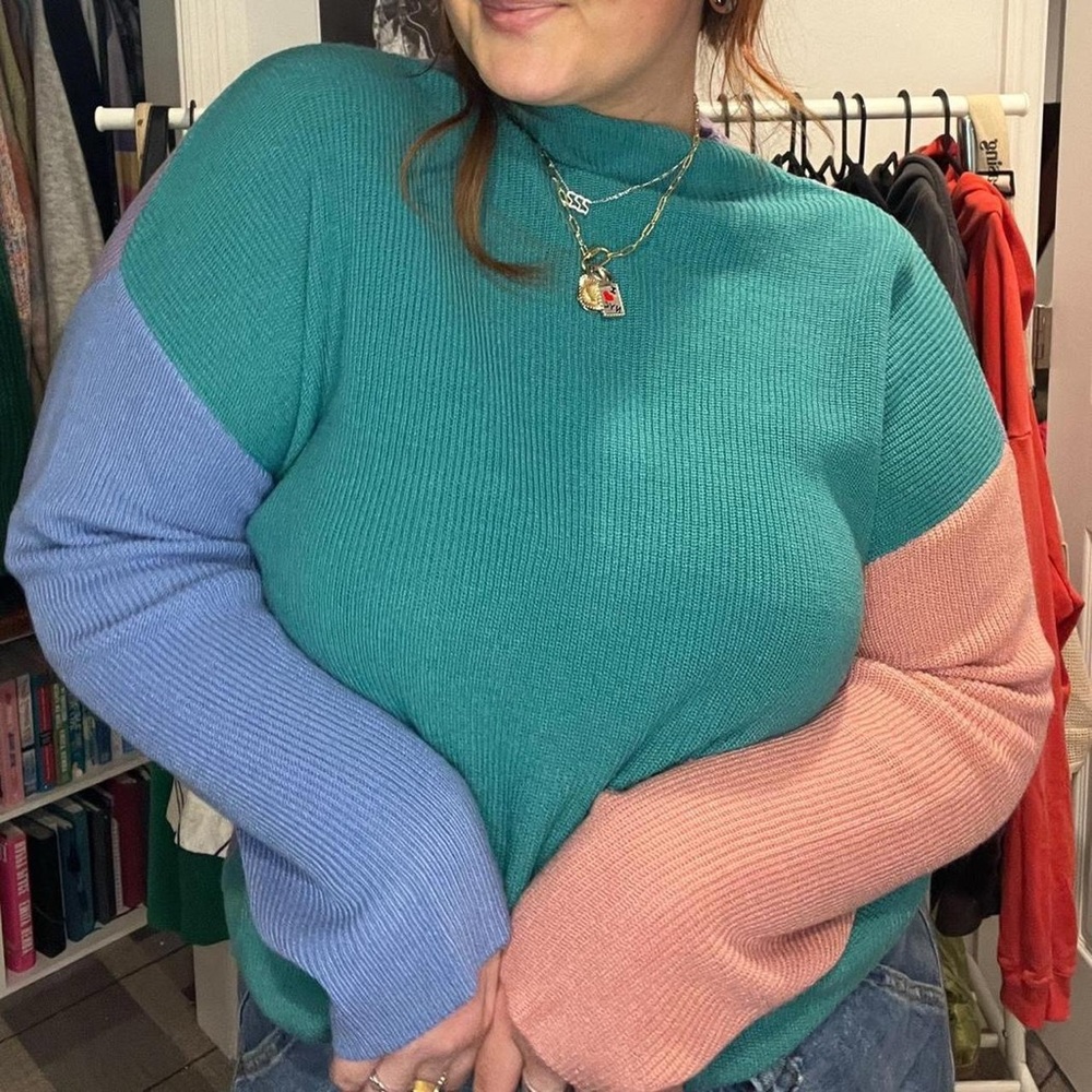 shein reversible sweater